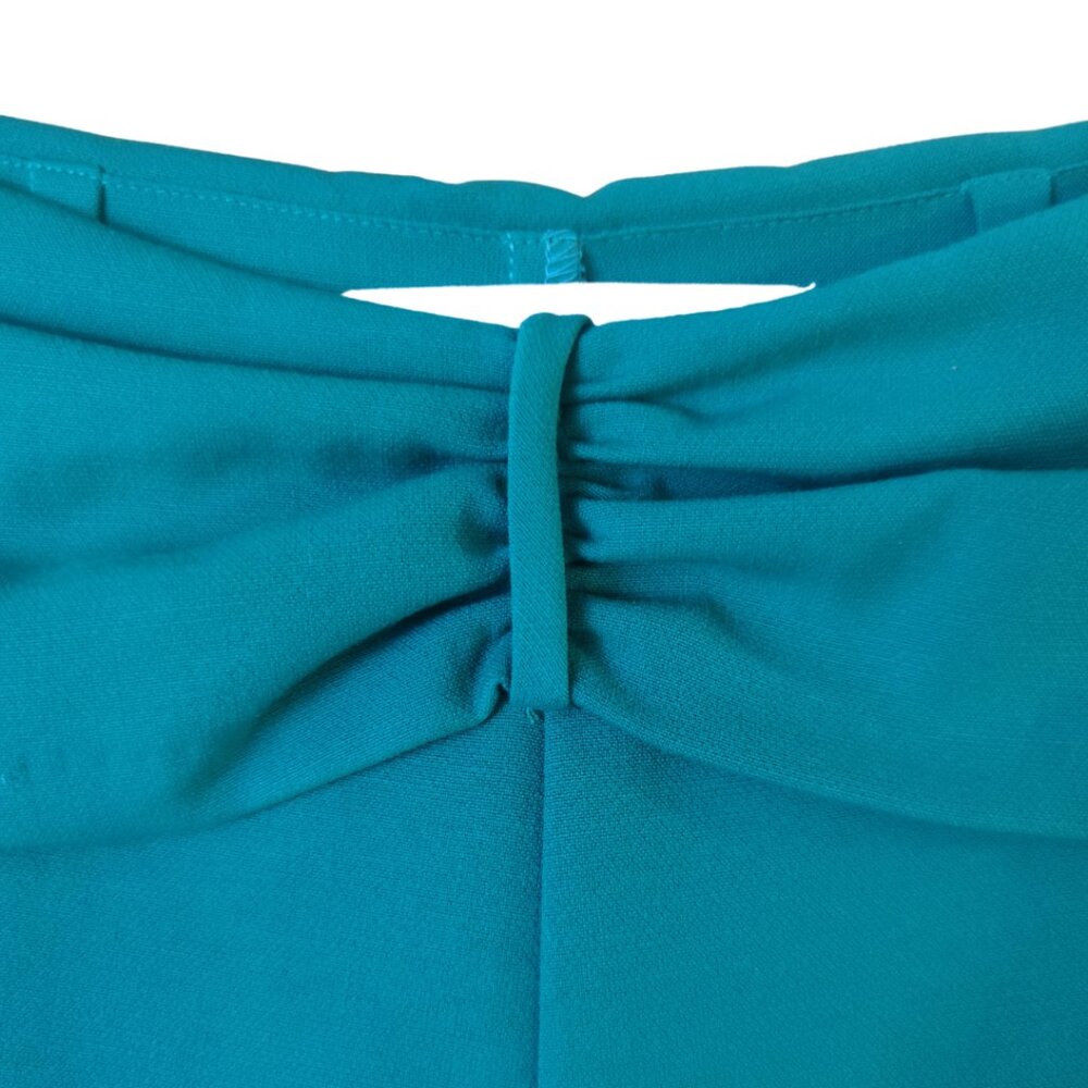 NWT Zara Teal Size Zip Shorts - Picture 2 of 8